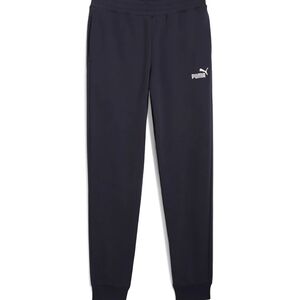 Puma Joggers Size Large Men's Sweat Pants Fleece Black Track Pants